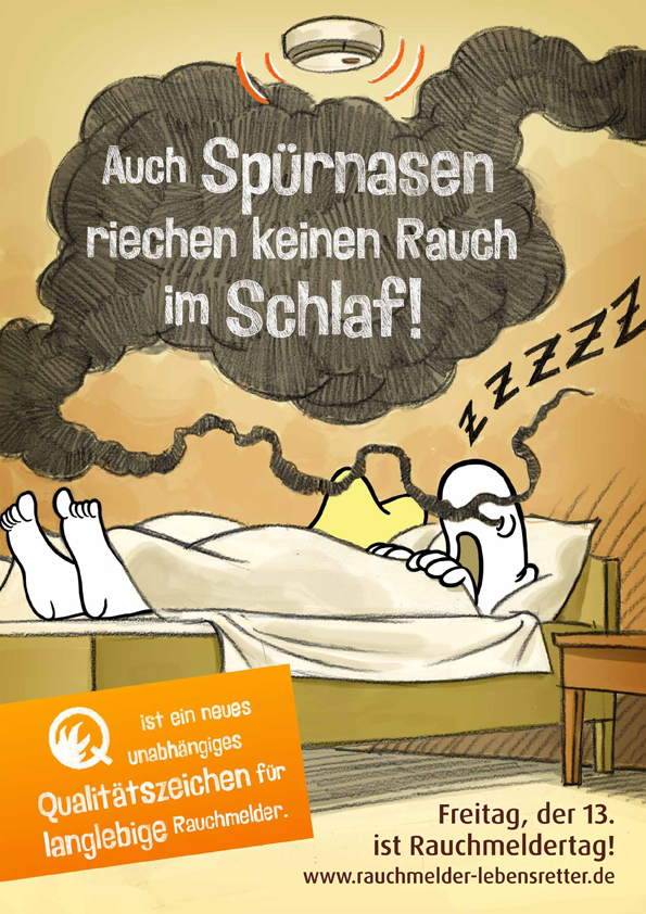 Plakat Rauchmeldertag 2012