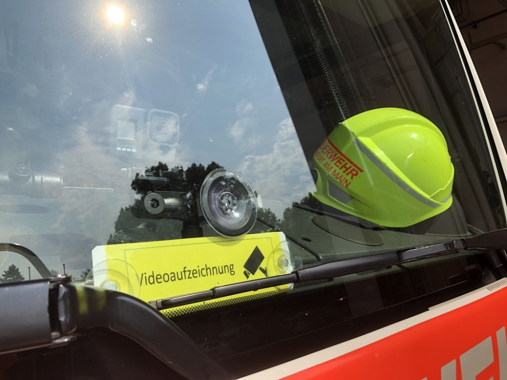 Dokumentation von Verkehrssituationen bei Einsatzfahrten