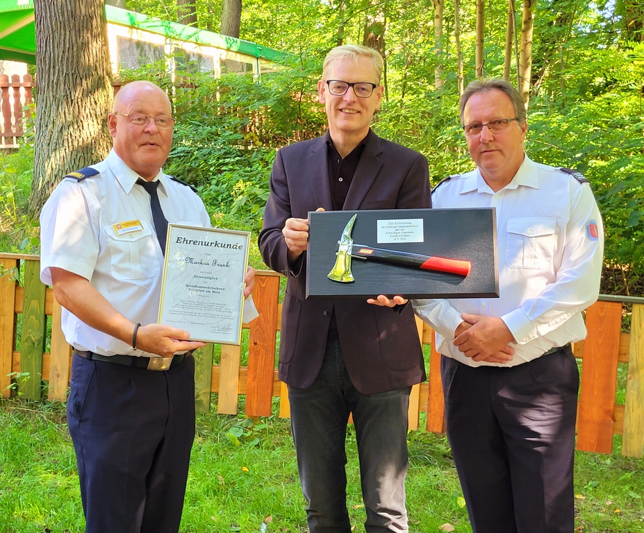 Ernennung Stadtrat Markus Frank zum KFV Ehrenmitglied