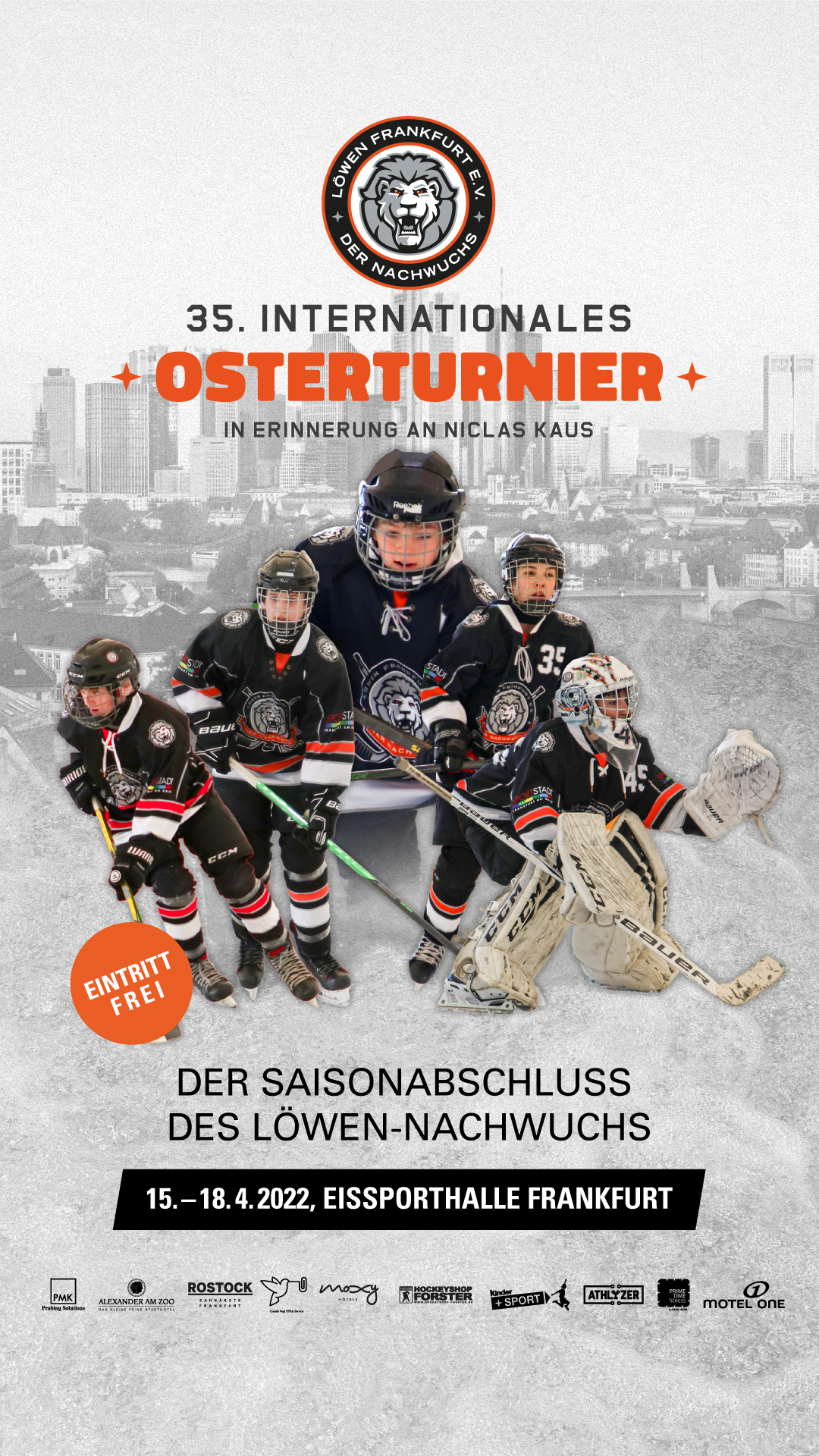 Internationales Osterturnier 2022 Plakat