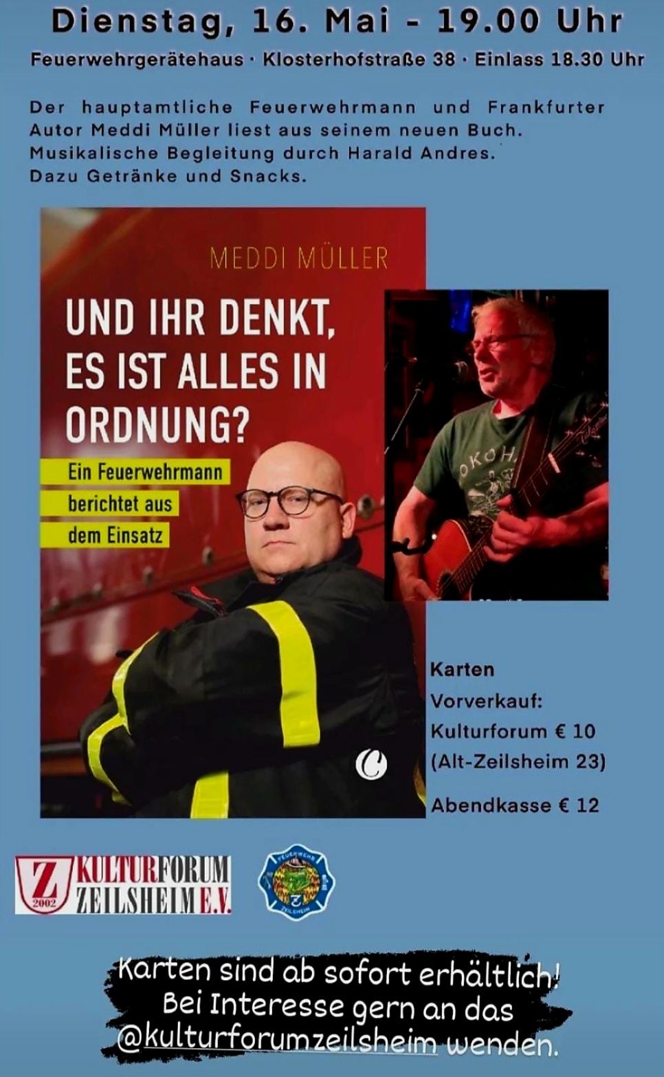 Veranstaltung Kulturforum und FF Zeilsheim