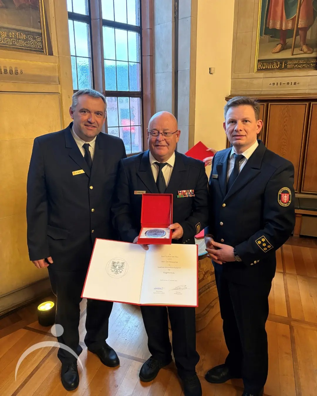 Bürgermedaille SBI Dirk Rübesamen 12.11.25