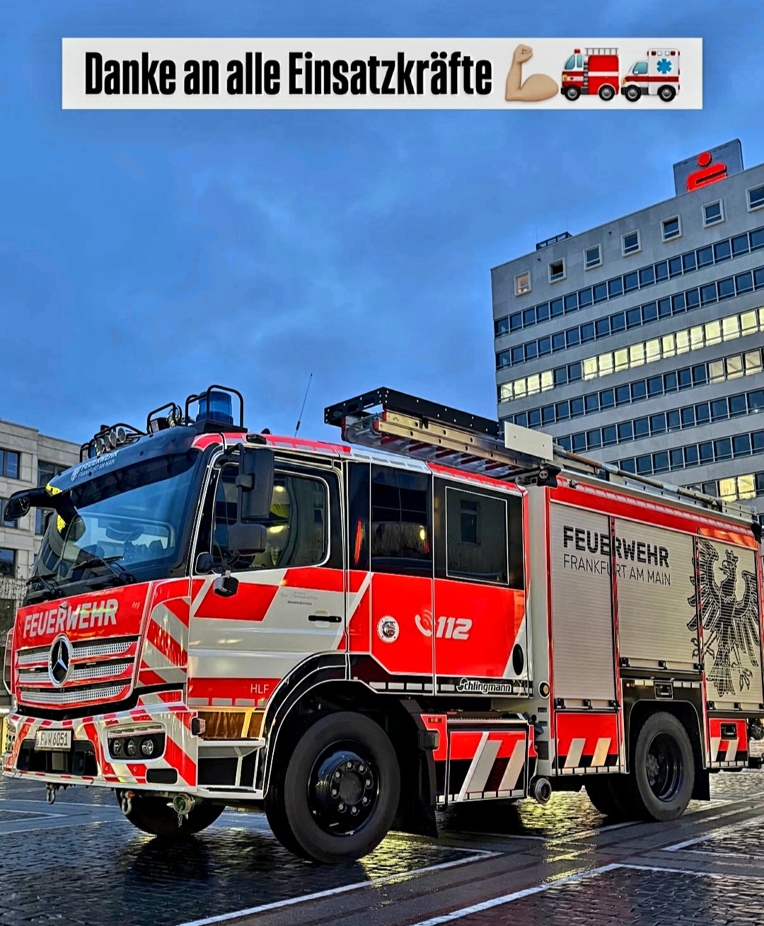 Danke an alle Einsatzkräfte Silvester 2025